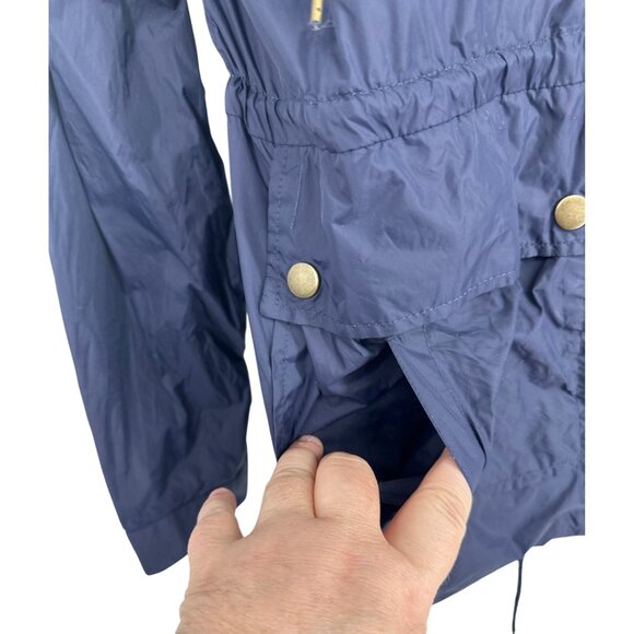 J. CREW Hooded Windbreaker Jacket Size Women's  S - Picture 5 of 13